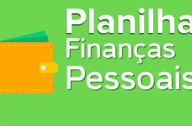 Planilha de orçamento pessoal e familiar em Excel