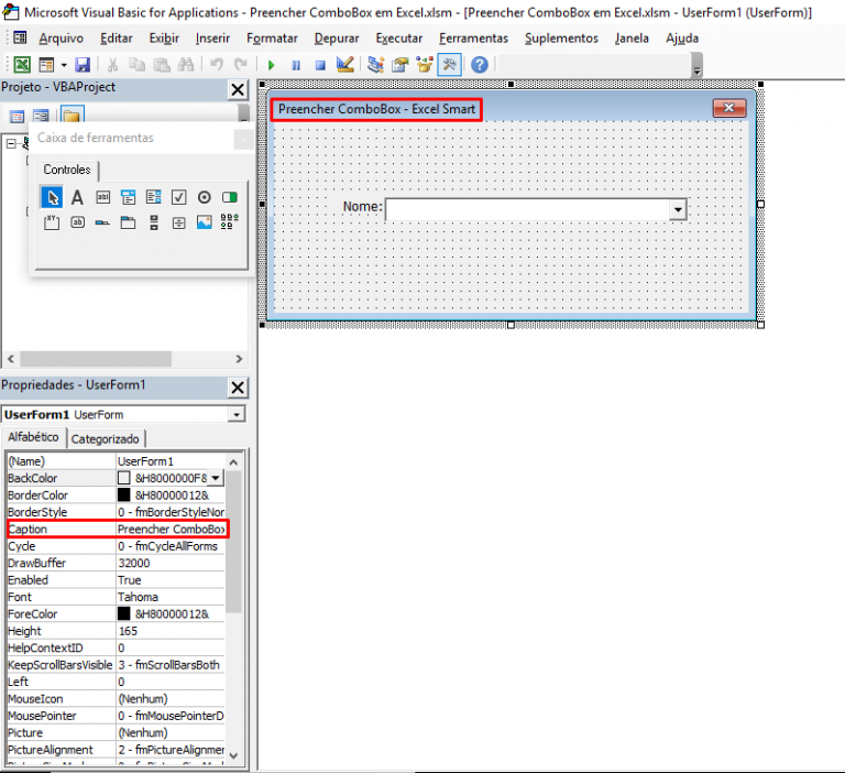 Aprenda Como Preencher Uma Combobox Em Excel Vba Excel Smart 7190